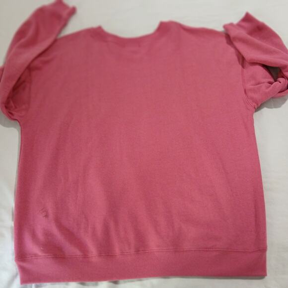 Originality Dry Goods Women's Medium Rose Pink Sweatshirt Cotton/Poly Blend - Picture 3 of 9